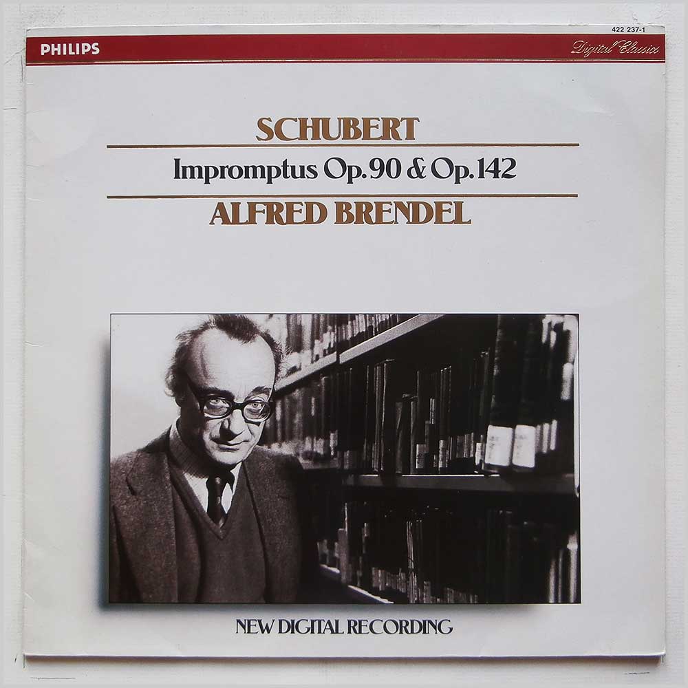 Alfred Brendel - Schubert: Impromtus Op. 90 and Op. 142  (PHILPS 422 237-1) 