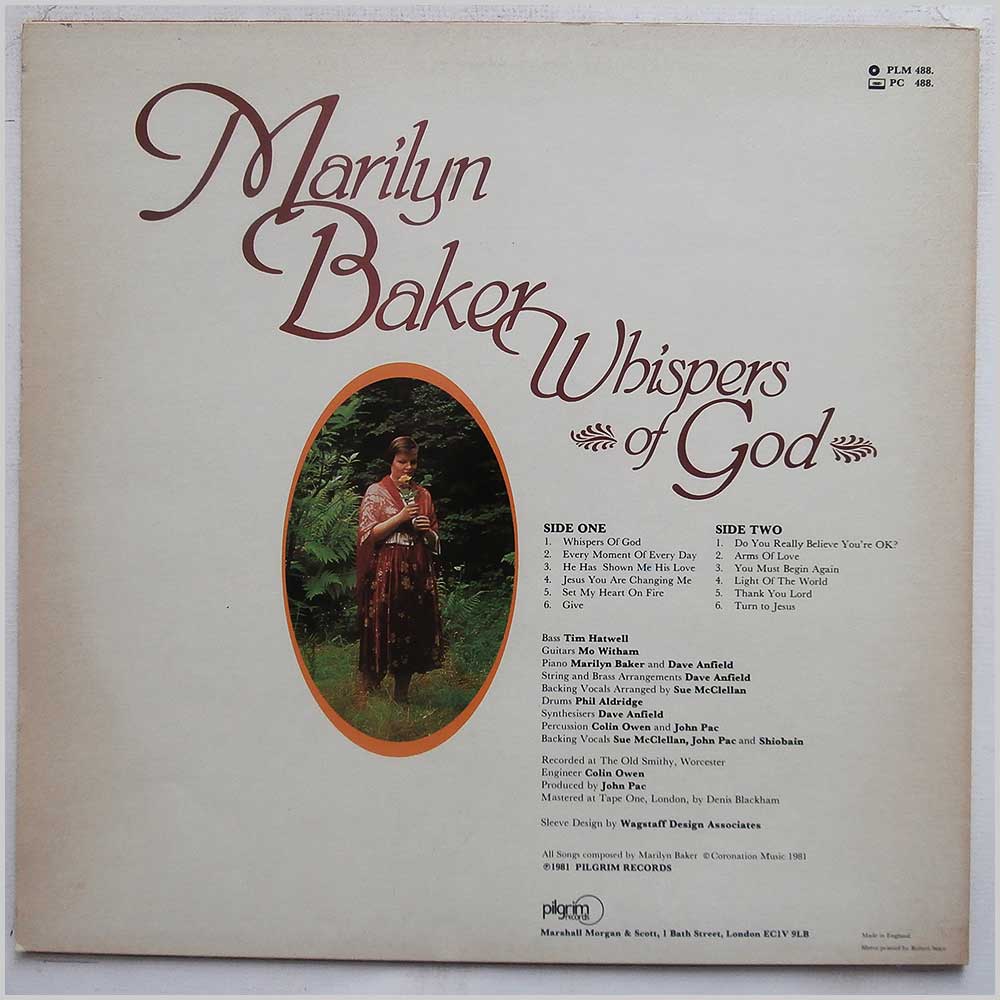 Marilyn Baker - Whispers Of God  (PLM 488) 