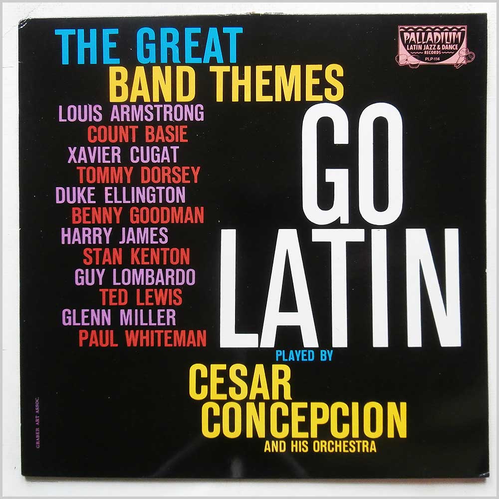 Cesar Concepcion and His Orchestra - The Great Band Themes Go Latin  (PLP-114) 