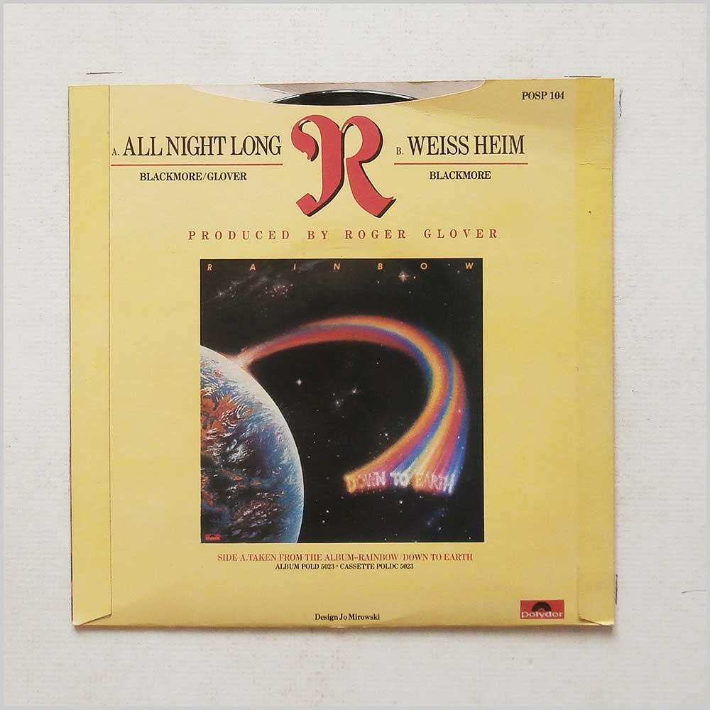 Rainbow - All Night Long  (POSP 104) 