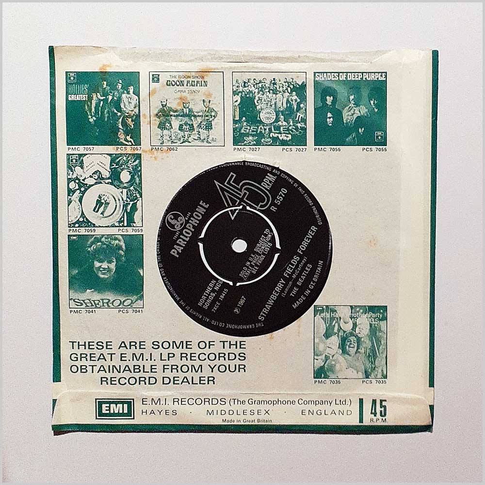The Beatles - Strawberry Fields Forever b/w Penny Lane  (R 5570) 