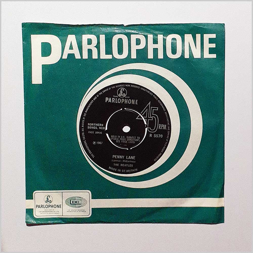 The Beatles - Strawberry Fields Forever b/w Penny Lane  (R 5570) 