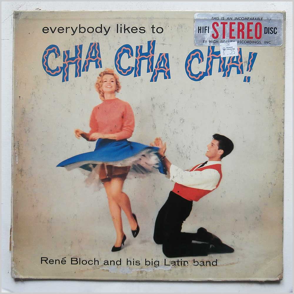 Rene Bloch and His Big Latin Band - Everybody Likes To Cha Cha Cha!  (R 819) 