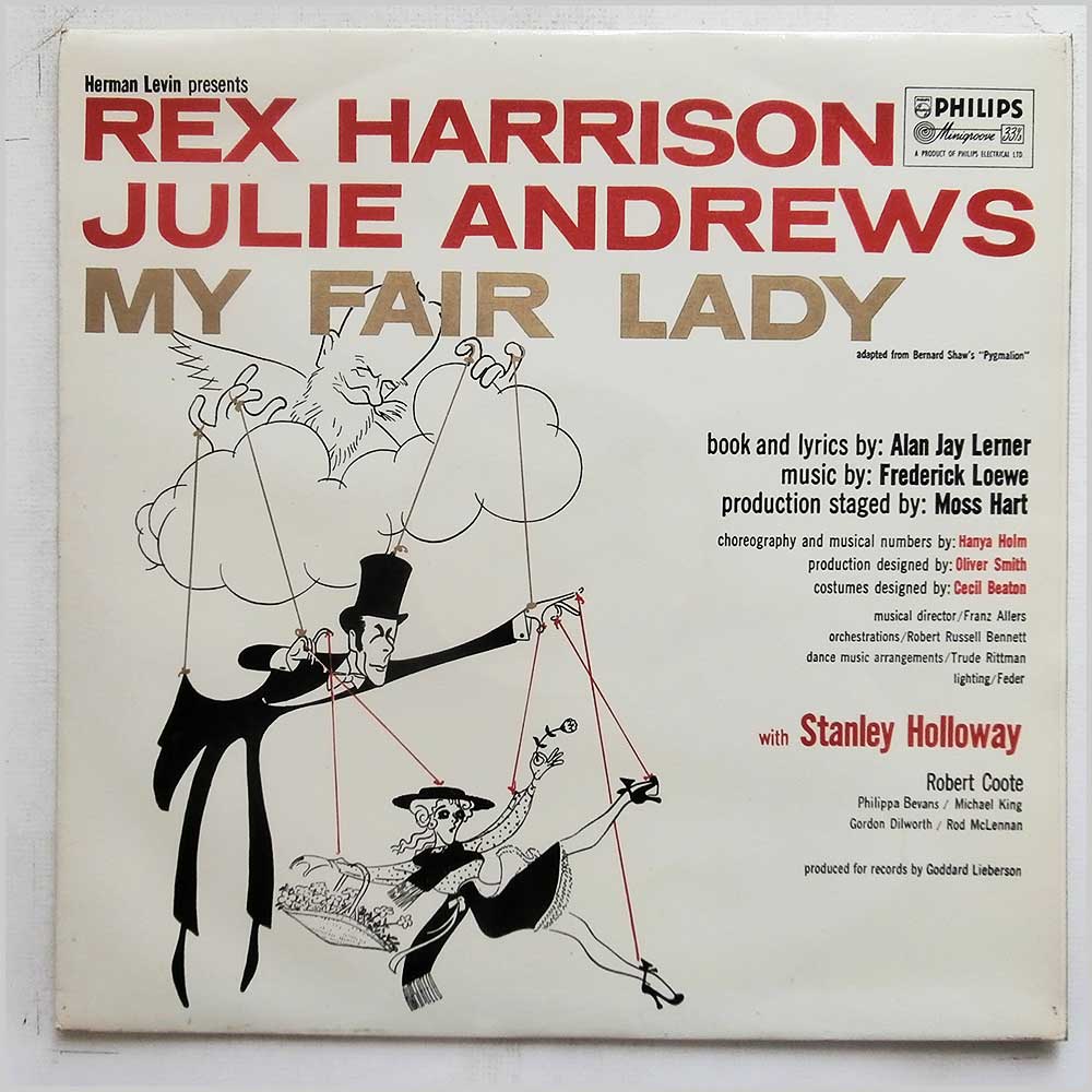 Rex Harrison, Julie Andrews - My Fair Lady  (RBL 1000) 