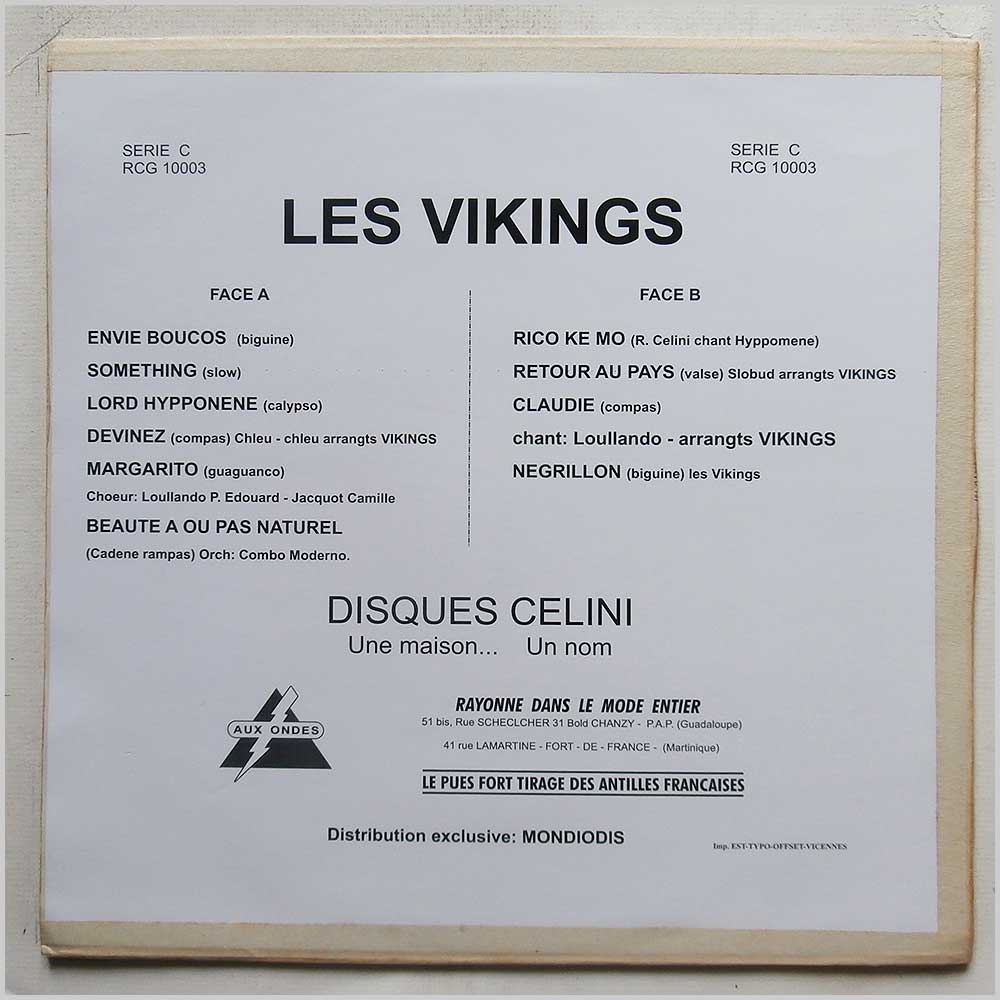 Les Vikings - Les Vikings  (RCG 10003) 