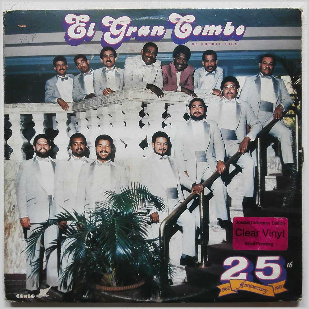 El Gran Combo De Puerto Rico - 25th Anniversary: 25 Years 25 Hits  (RCSLP 2050-3) 