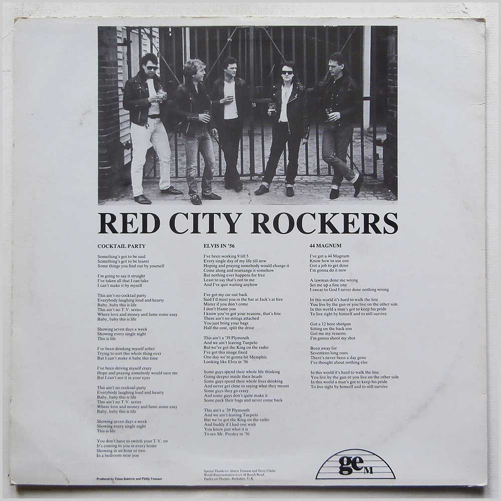 Red City Rockers - Red City Rockers  (Red City Rockers) 