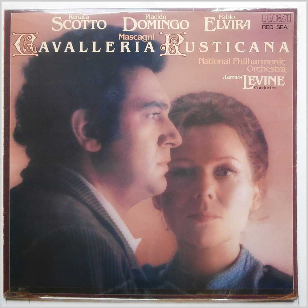 James Levine, Renata Scotto, Placido Domingo, National Philharmonic Orchestra - Mascagni: Cavalleria Rusticana  (RL 13091) 