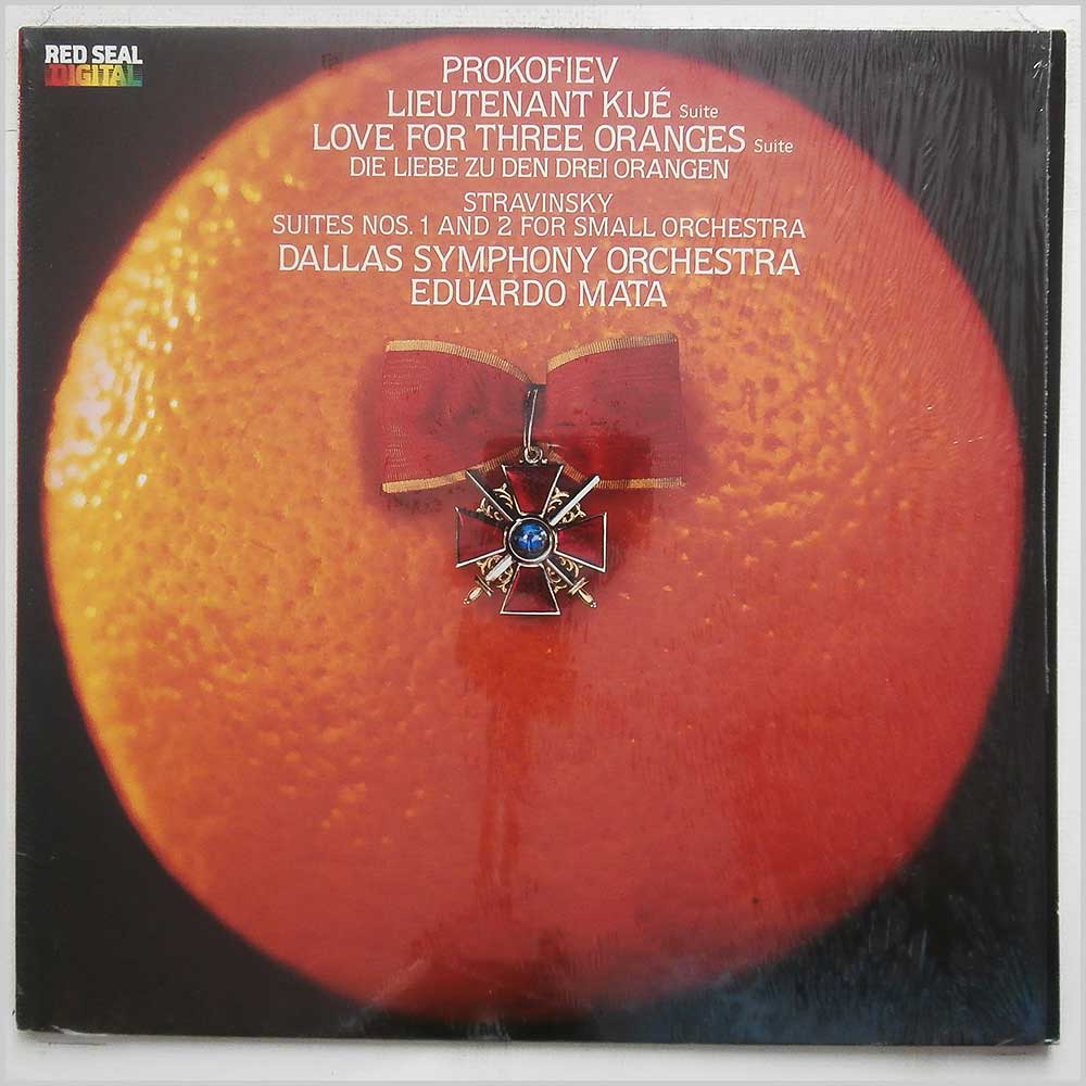 Eduardo Mata, Dallas Symphony Orchestra - Prokofiev: Lieutenant Kije Suite, Love For Three Oranges Suite, Stravinsky: Suites Nos. 1 and 2 for Small Orchestra  (RL 85168) 