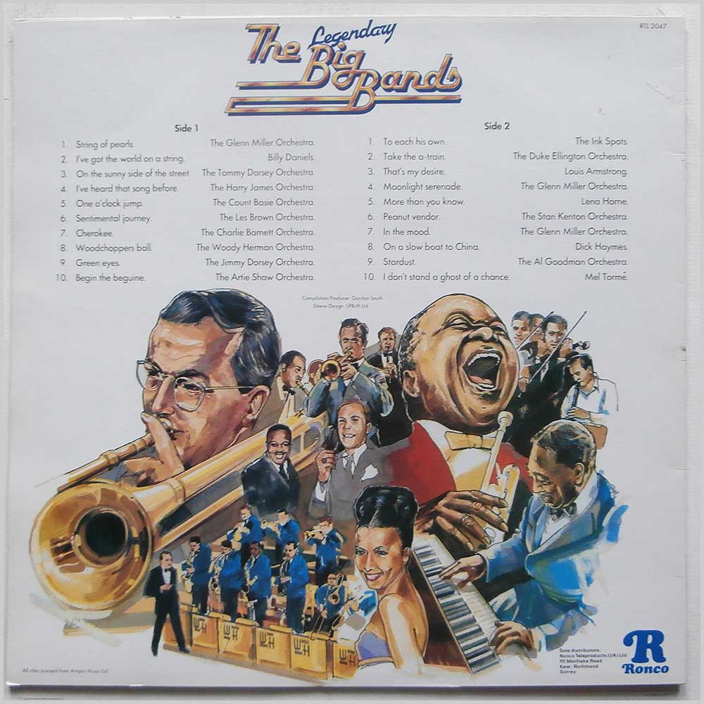 Various - The Legendary Big Bands  (RTL 2047) 