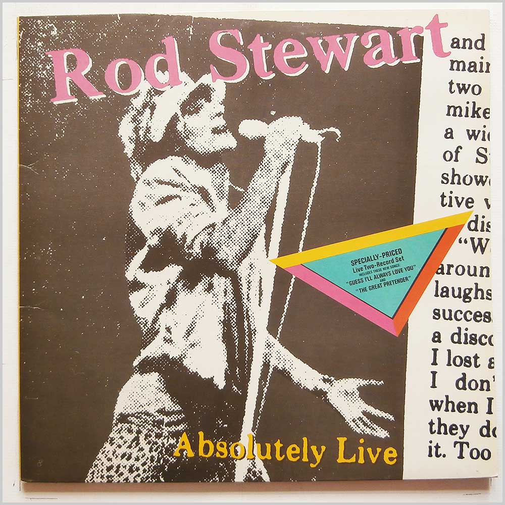 Rod Stewart - Absolutely Live  (RVLP 17) 