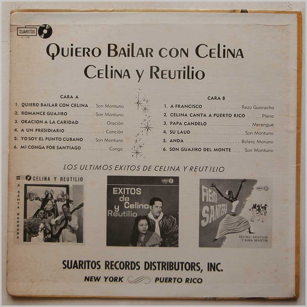 Celina Y Reutilio - Quiero Bailar Con Celina  (S-115) 