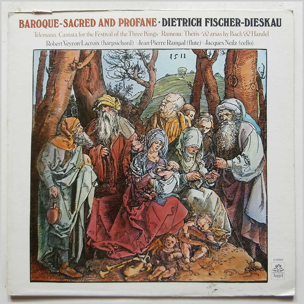 Dietrich Fischer-Dieskau - Baroque: Sacred and Profane  (S-36904) 