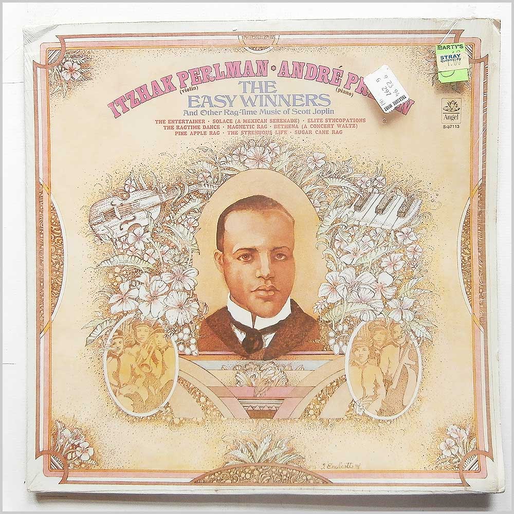 Itzhak Perlman, Andre Previn - The Easy Winners and Other Rag-Time Music Of Scott Joplin  (S-37113) 