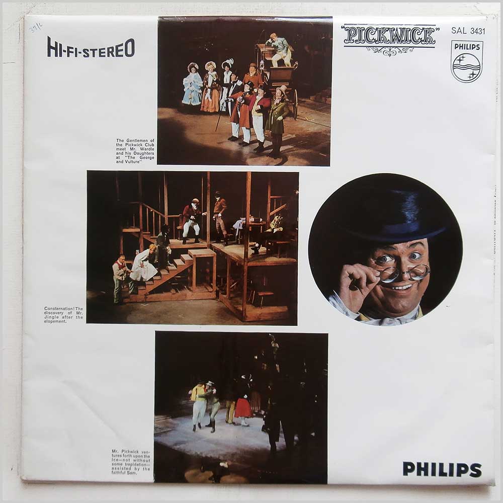 Harry Secombe, Wolf Mankowitz, Cyril Ornadel, Leslie Bricusse - Pickwick  (SAL 3431) 