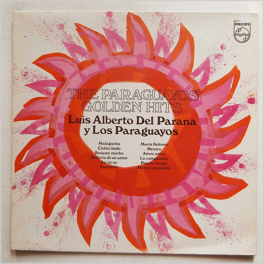 Luis Alberto Del Parana Y Los Paraguayos - The Paraguayos' Golden Hits  (SBL7653) 