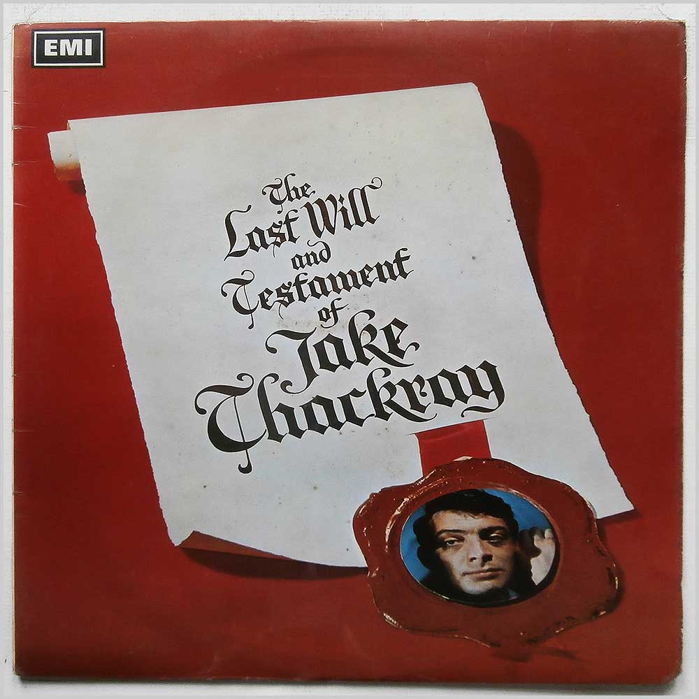 Jake Thackray - The Last Will and Testament of Jake Thackray  (SCX 6178) 