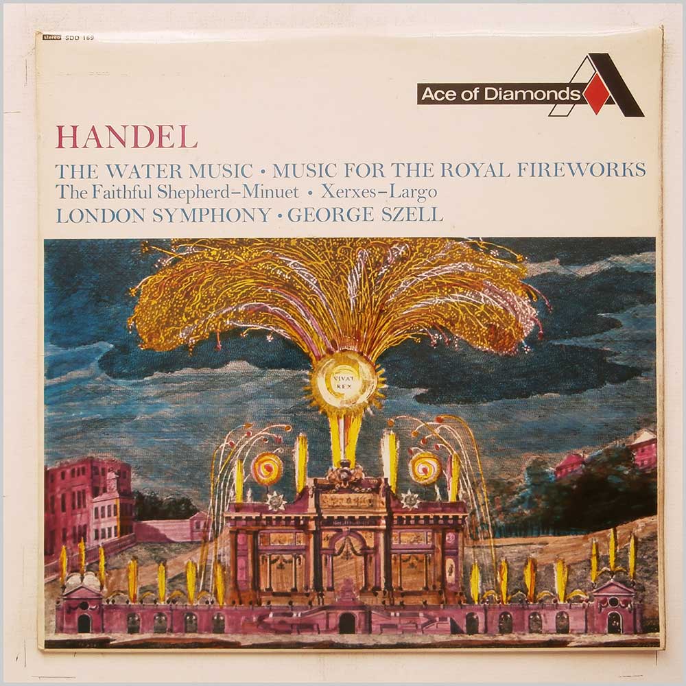 George Szell, London Symphony - Handel: The Water Music, The Royal Fireworks  (SDD 169) 