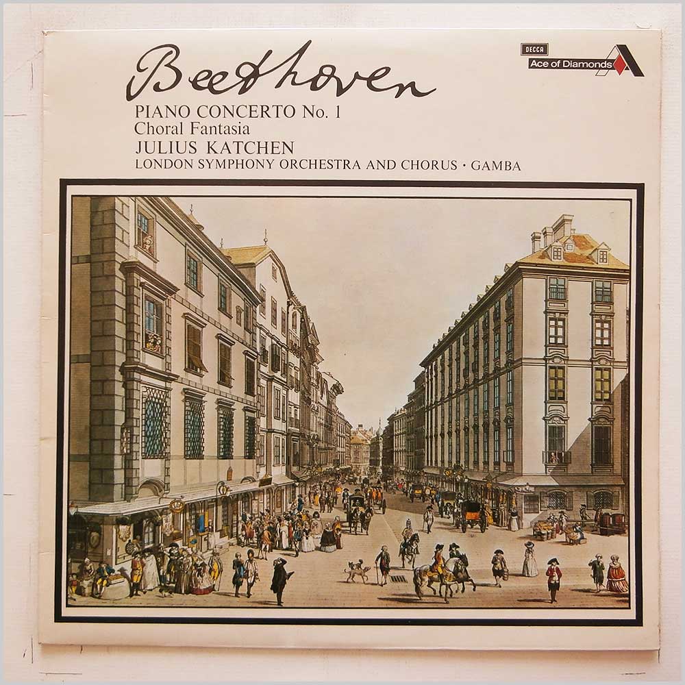 Julius Katchen, London Symphony Orchestra and Chorus - Beethoven: Piano Concerto No.1 Choral Fantasia  (SDD 227) 