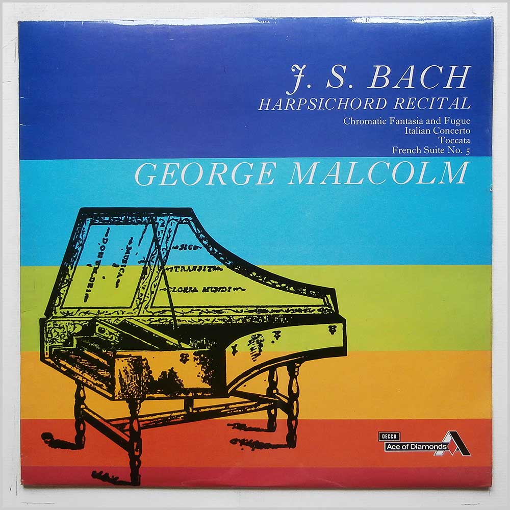 George Malcolm - J.S. Bach: Harpsichord Recital  (SDD 272) 