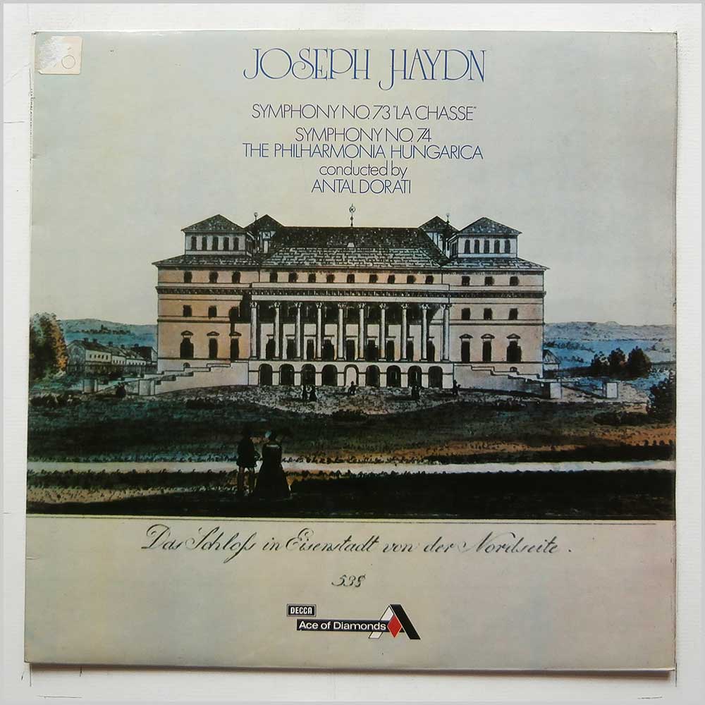 Antal Dorati, The Philharmonia Hungarica - Joseph Haydn: Symphony No.73 La Chasse, Symphony No.74  (SDD 413) 