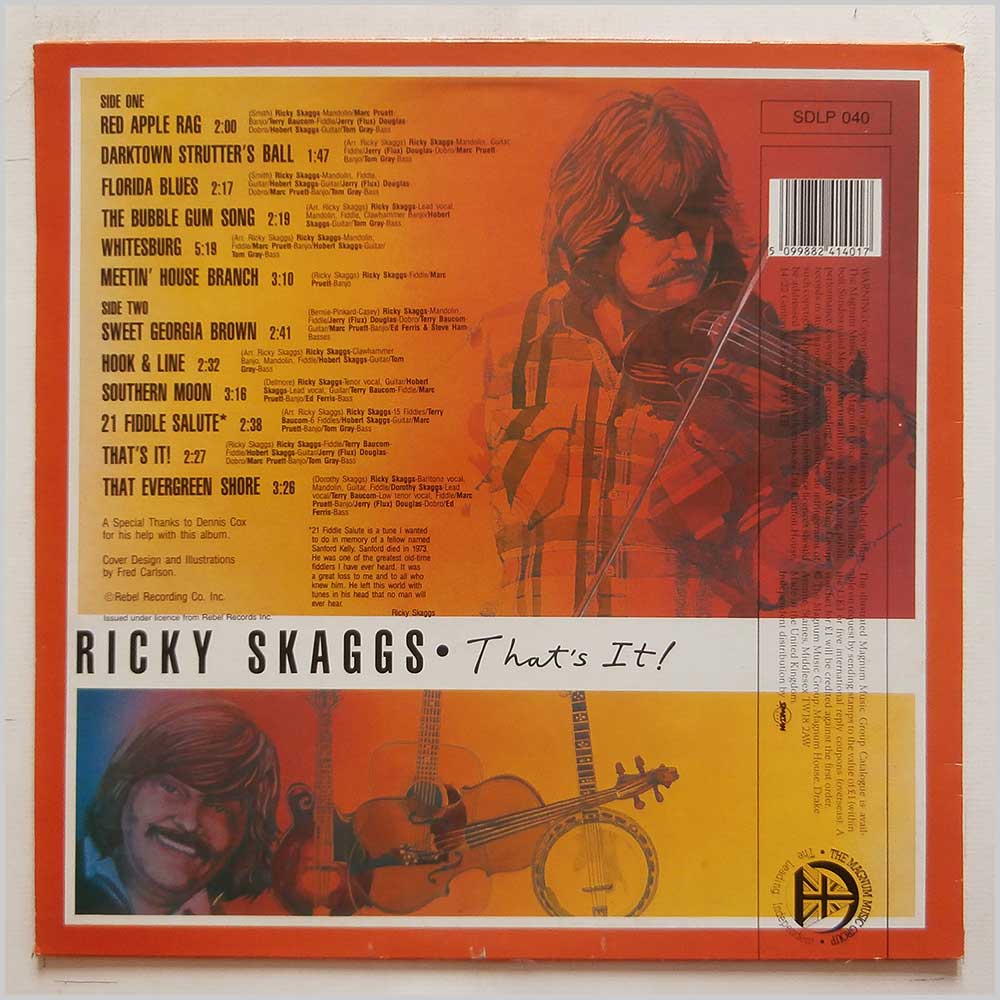 Ricky Skaggs - That's It  (SDLP 040) 