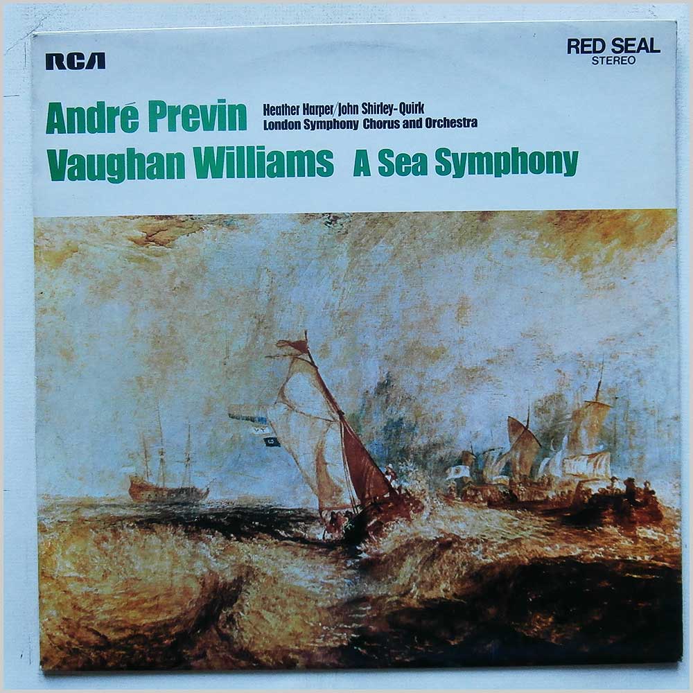Andre Previn, London Symphony Chorus and Orchestra - Vaughn Williams: A Sea Symphony  (SER 5585) 
