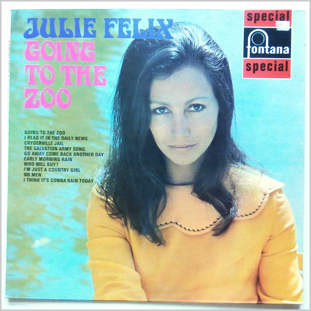 Julie Felix - Going To The Zoo  (SFL 13117) 