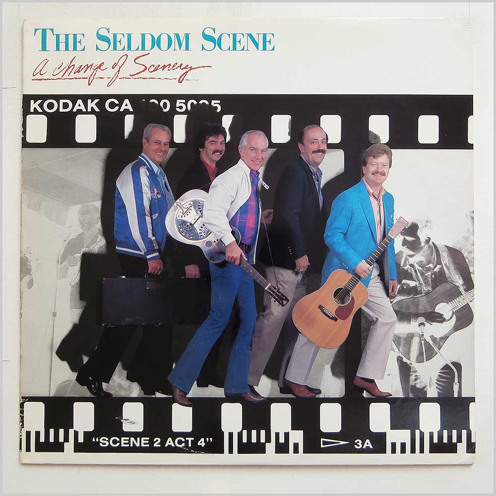 The Seldom Scene - A Change Of Scenery  (SH-3763) 