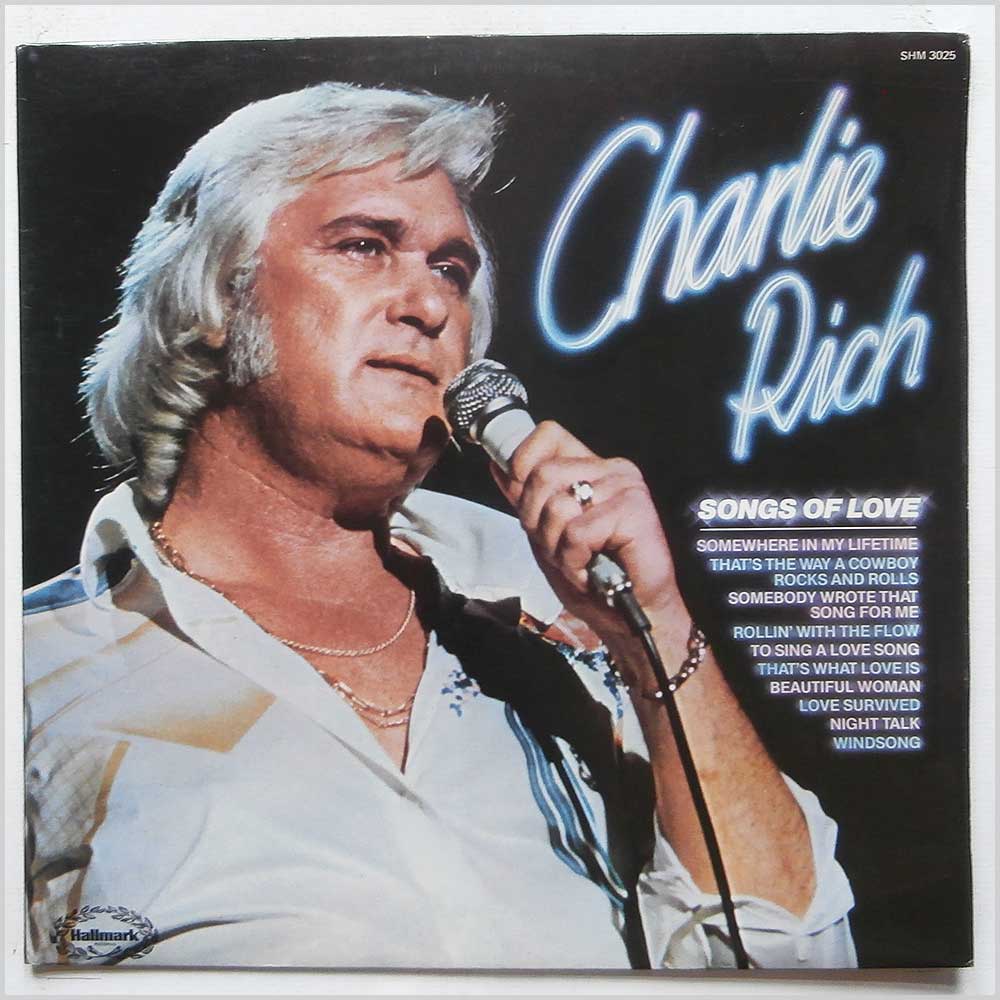 Charlie Rich - Songs Of Love  (SHM 3025) 