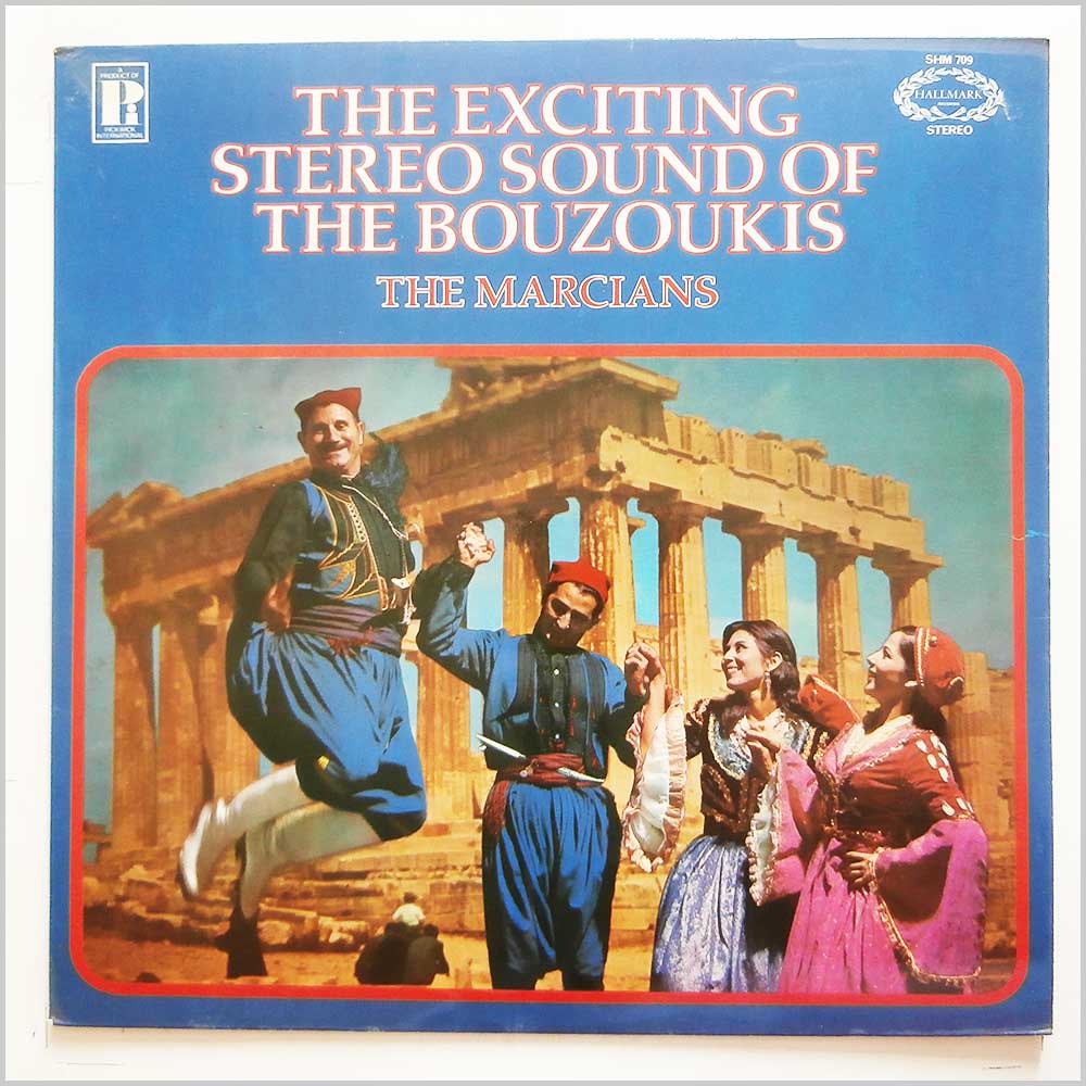 The Marcians - The Exciting Stereo Sound Of The Bouzoukis  (SHM 709) 