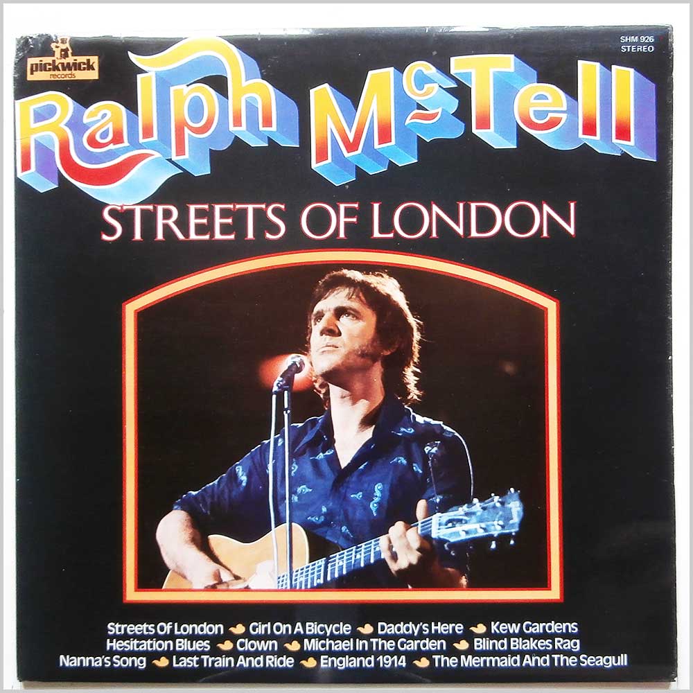 Ralph McTell - Streets Of London  (SHM 926) 