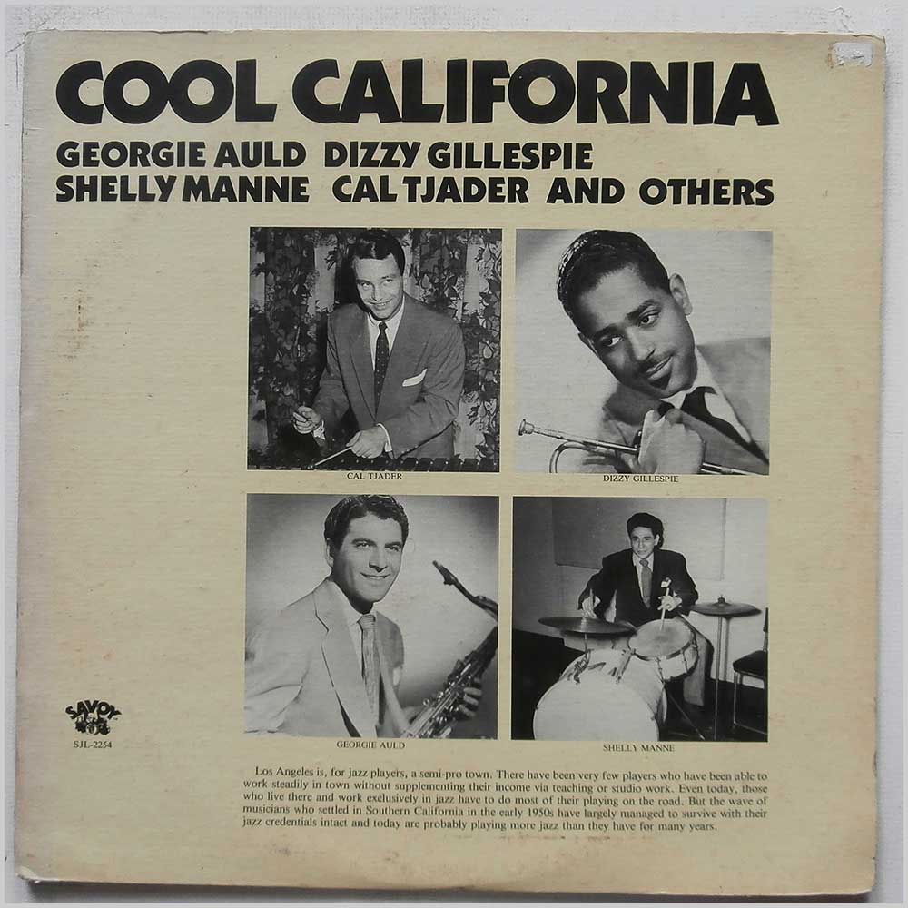 Georgie Auld, Dizzy Gillespie, Shelly Manne, Cal Tjader and Others - Cool California  (SJL-2254) 