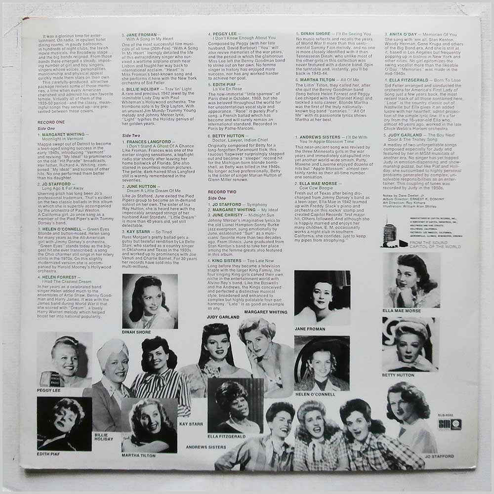 Various - The Great Girl Singers  (SLB-6952) 