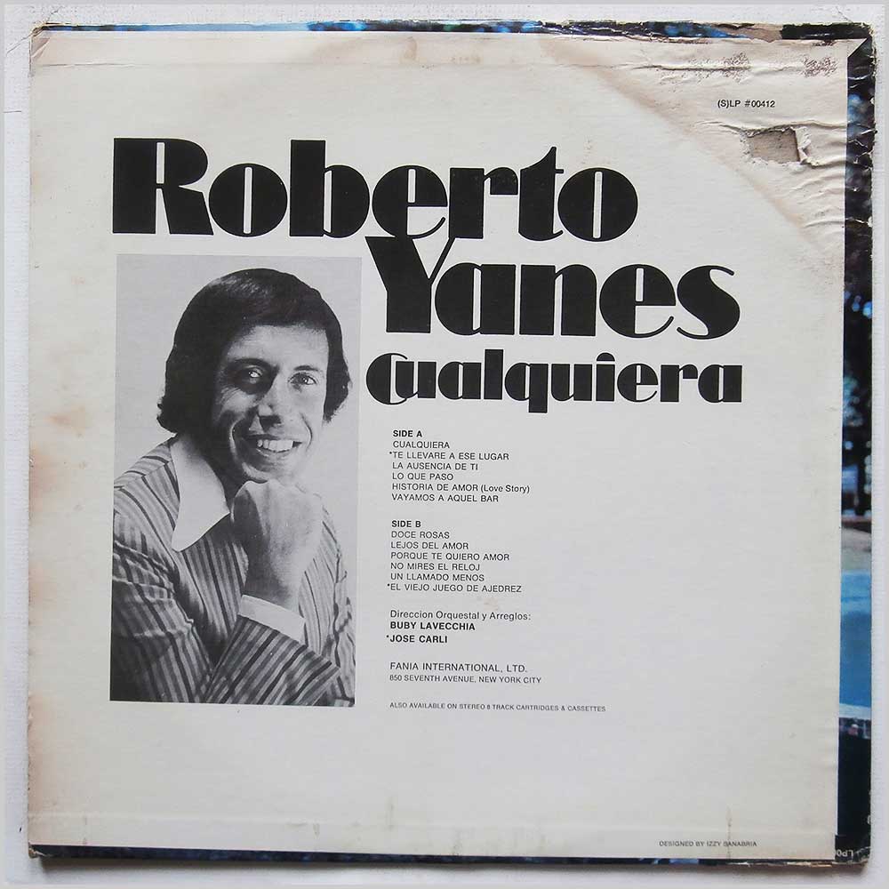 Roberto Yanes - Cualquiera  (SLP 00412) 