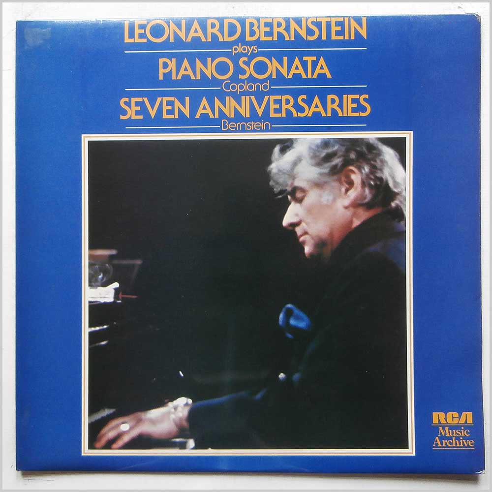 Leonard Bernstein - Plays Copland: Piano Sonata, Bernstein: Seven Anniversaries  (SMA 7015) 