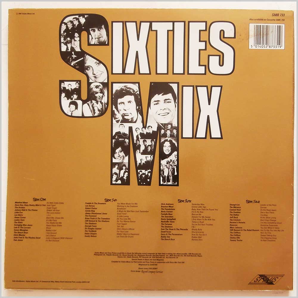 Various - Sixties Mix  (SMR 733) 