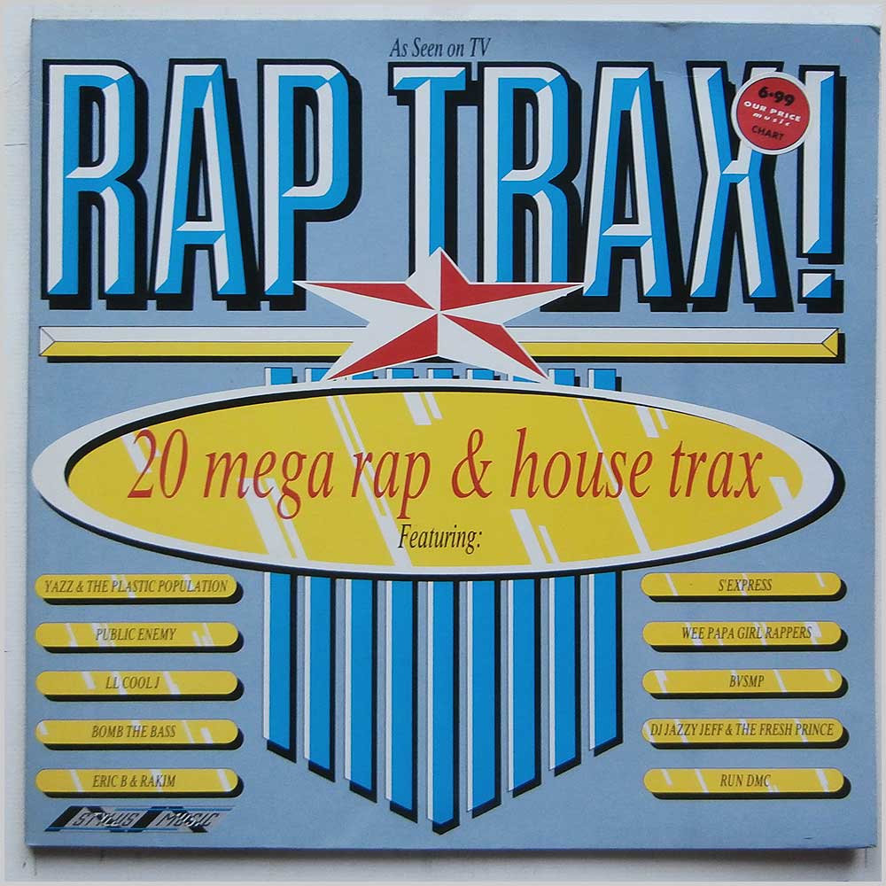 Various - Rap Trax! 20 Mega Rap and House Trax  (SMR 859) 