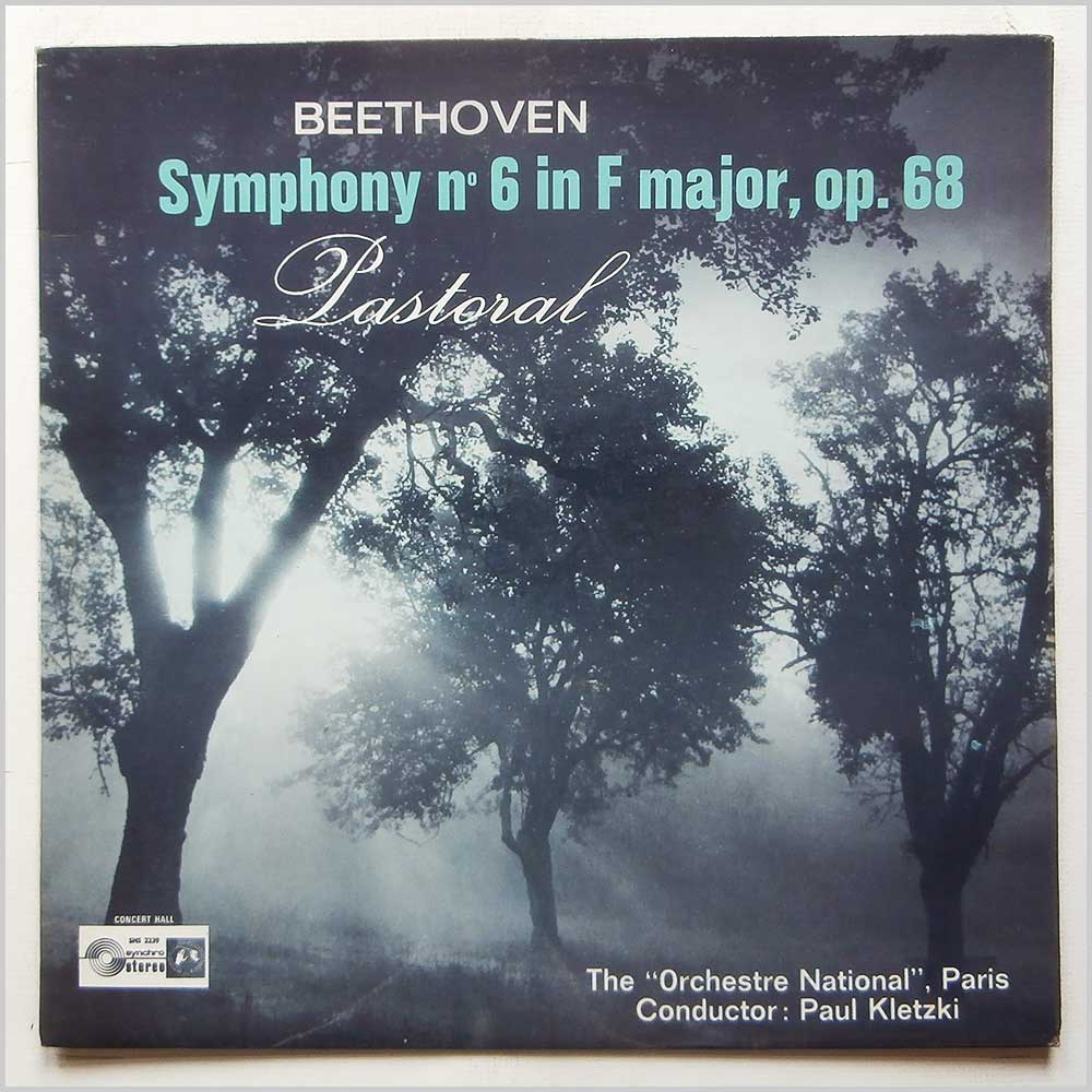 Paul Kletzki, The Orchestre National Paris - Beethoven: Symphony Mo 6 in F Major  (SMS 2239) 