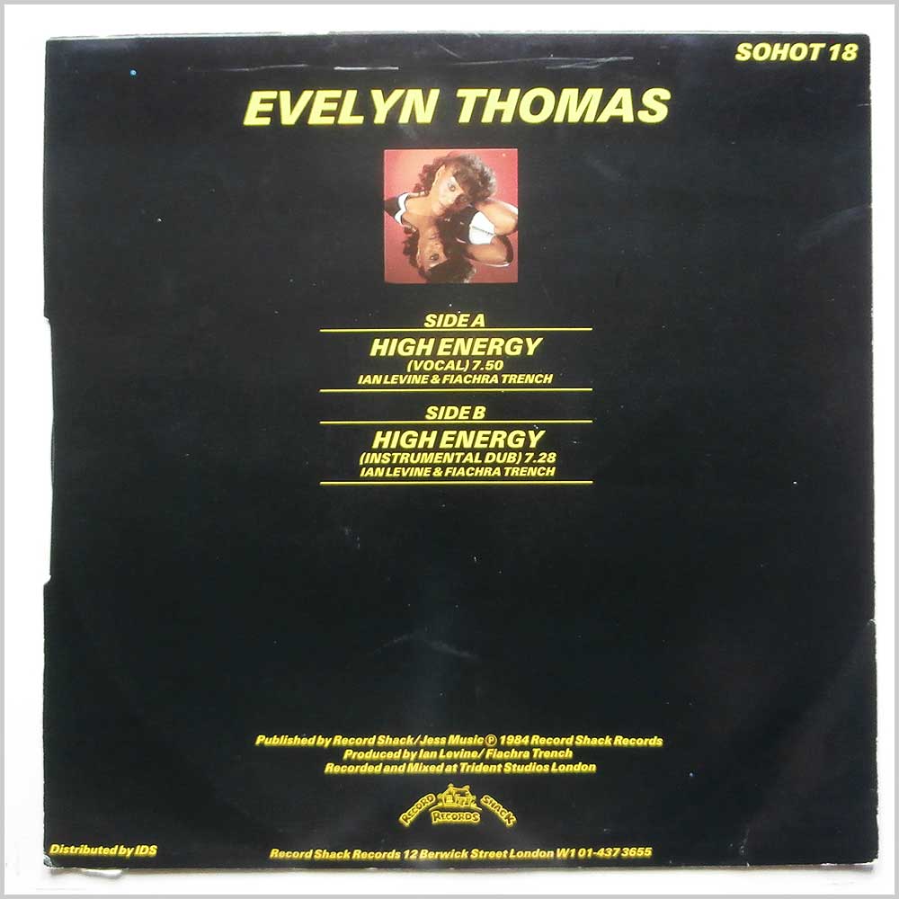 Evelyn Thomas - High Energy  (SOHOT 18) 