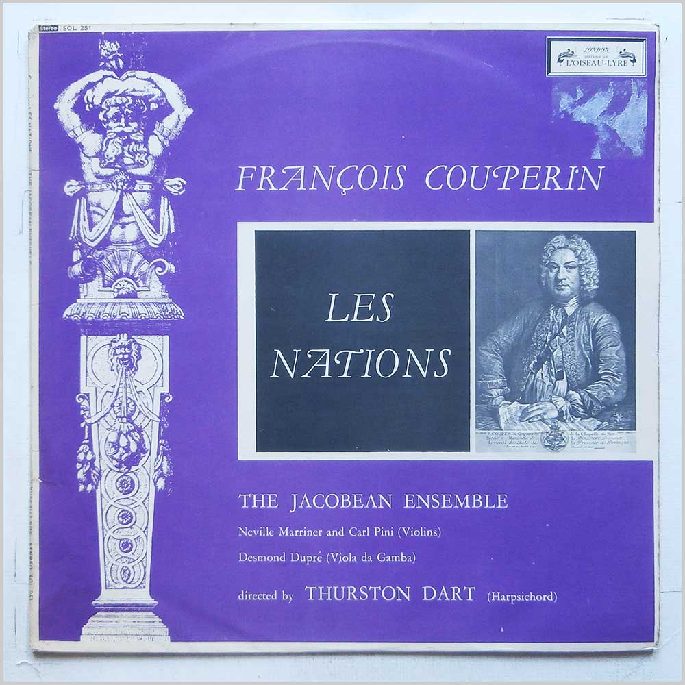 The Jacobean Ensemble, Thurston Dart - Francois Couperin: Les Nations  (SOL 251) 