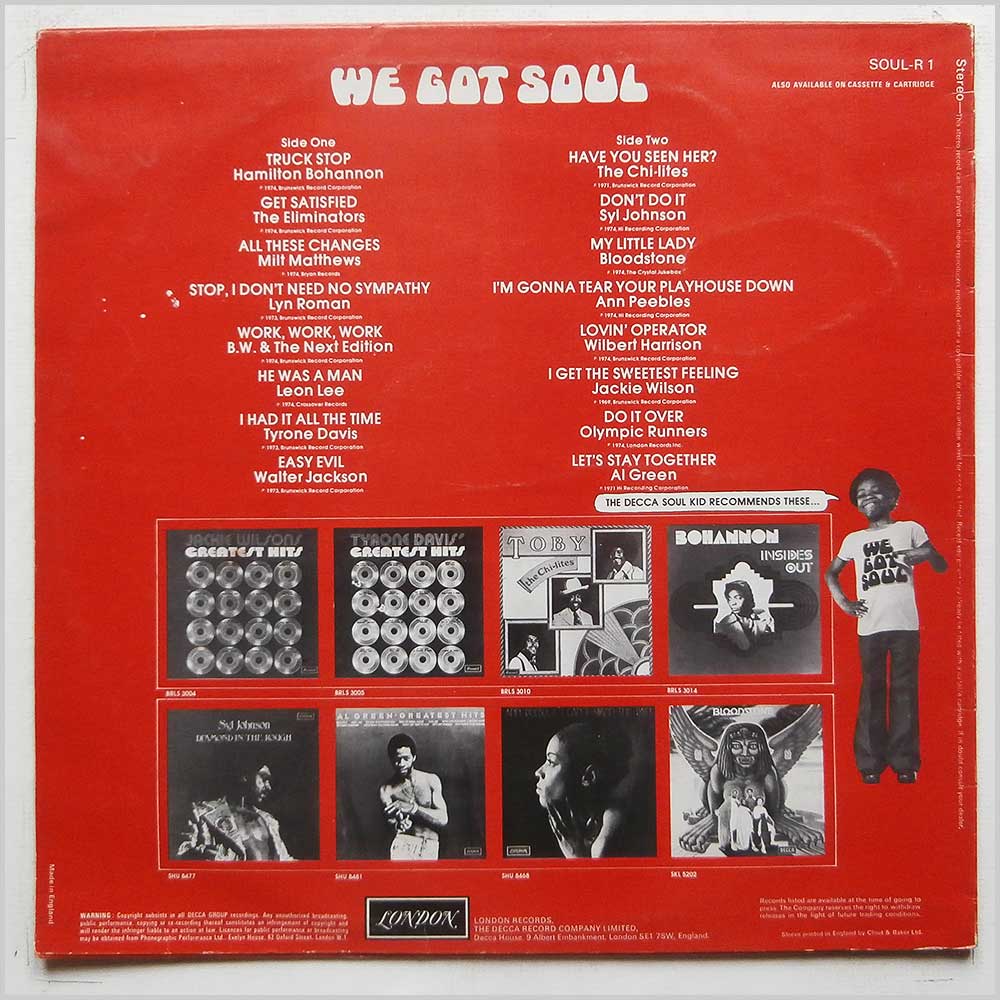 Various - We Got Soul  (SOUL-R-1) 