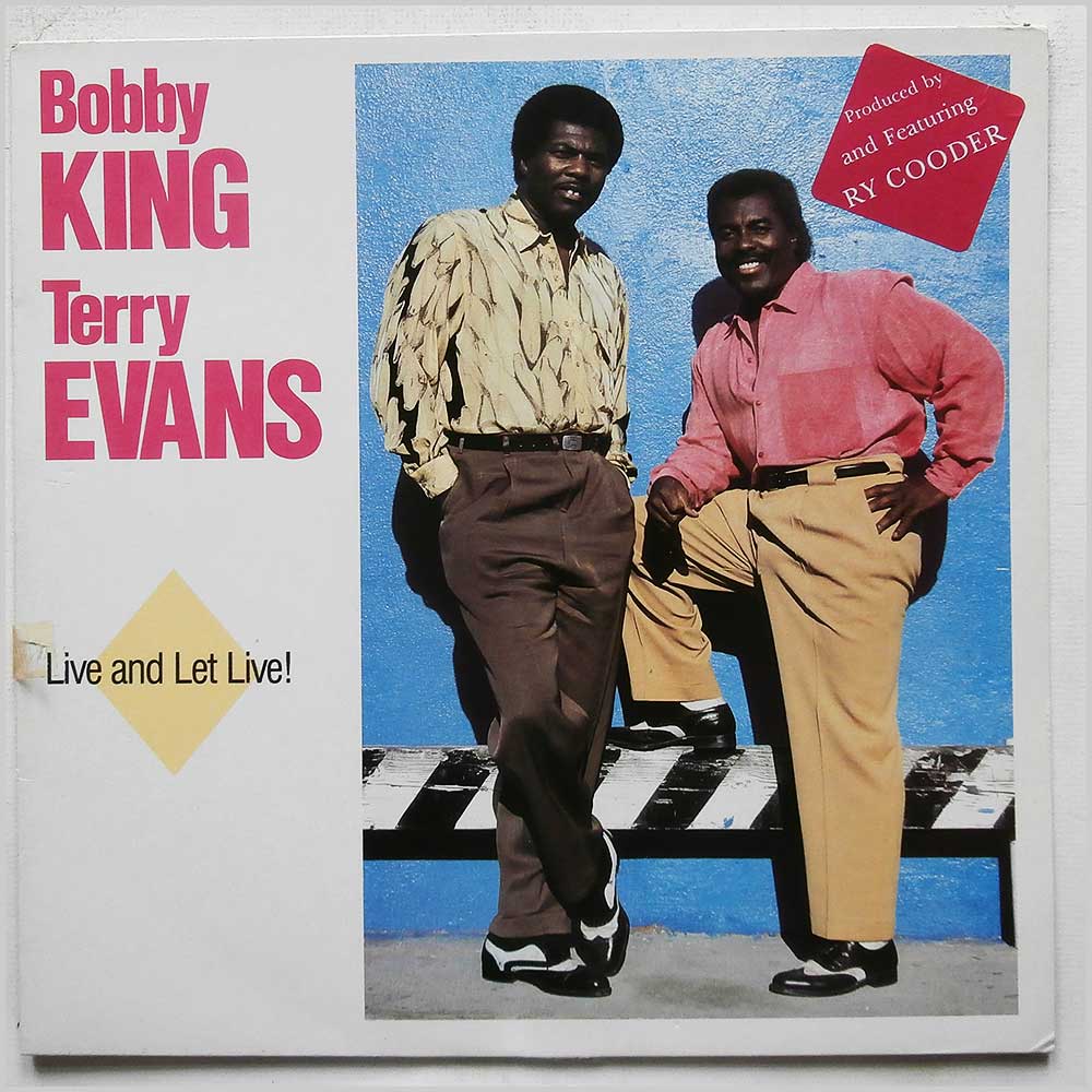 Bobby Kings and Terry Evans - Live and Let Live!  (SPD 1016) 