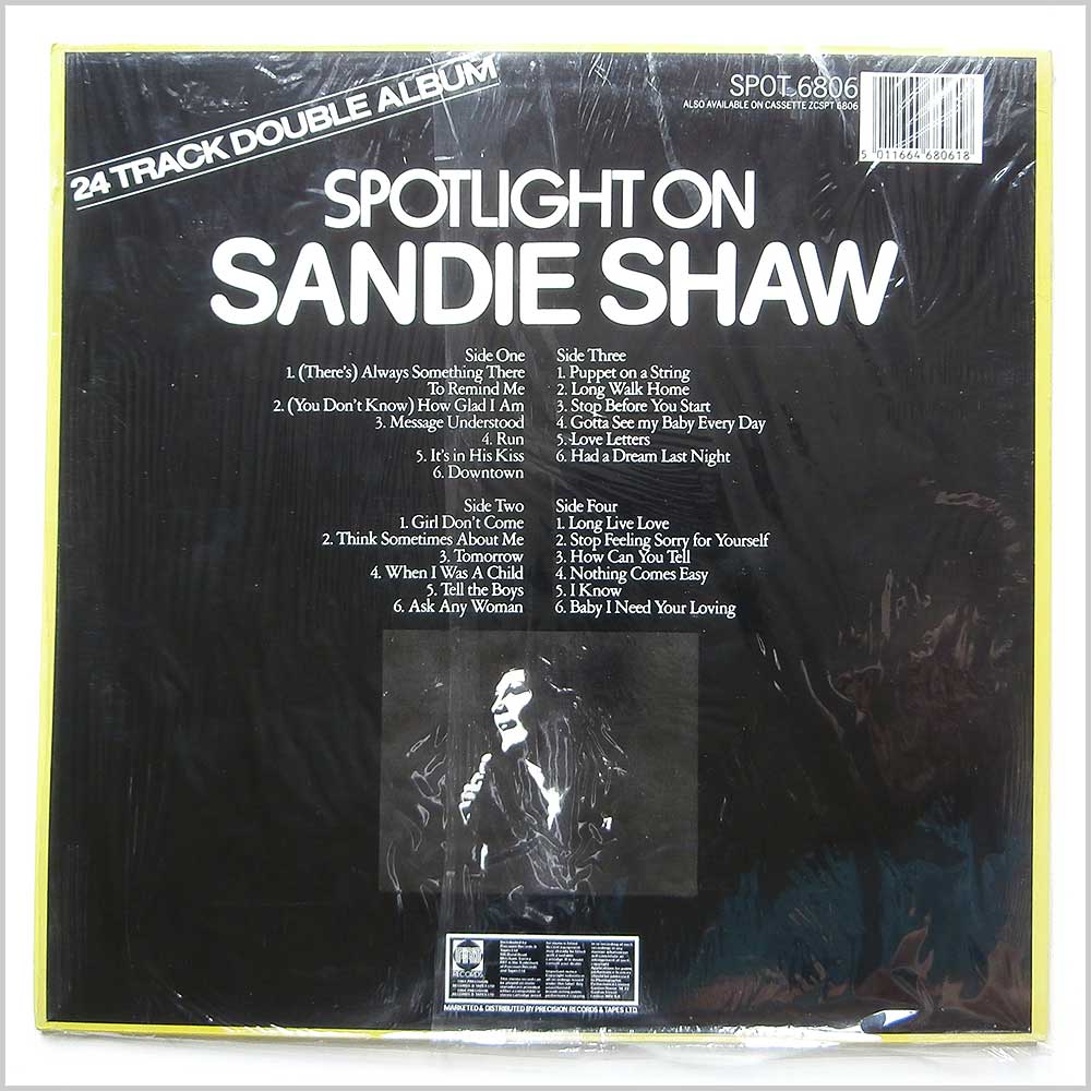 Sandie Shaw - Spotlight On Sandie Shaw  (SPOT 6806) 