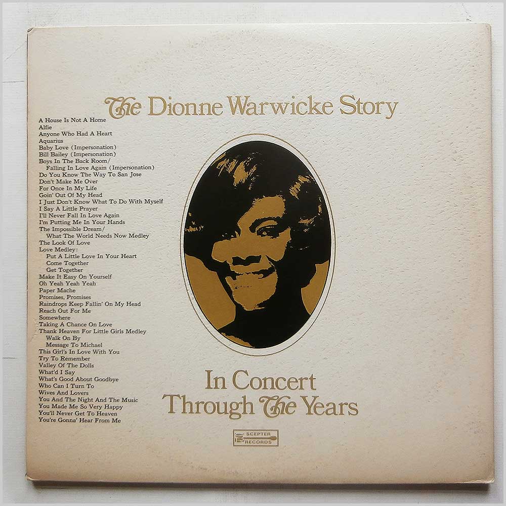 Dionne Warwick - A Decade Of Gold: The Dionne Warwicke Story  (SPS 2-596) 