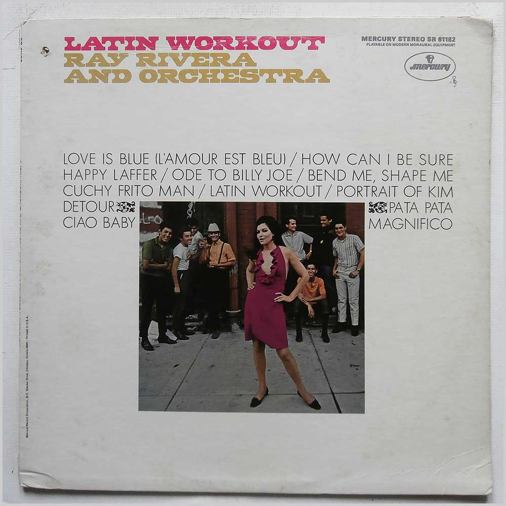 Ray Rivera and Orchestra - Latin Workout  (SR 61182) 