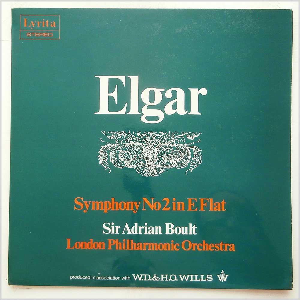 Sir Adrian Boult, London Philharmonic Orchestra - Elgar: Symphony No 2 In E Flat  (SRCS. 40) 