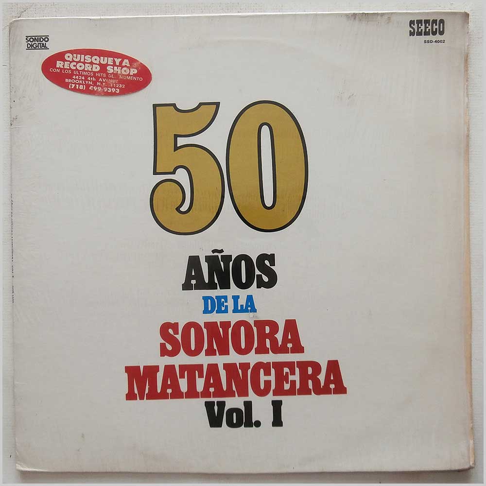 Sonora Matancera - 50 Anos De La Sonora Matancera Vol.I  (SSD-4002) 