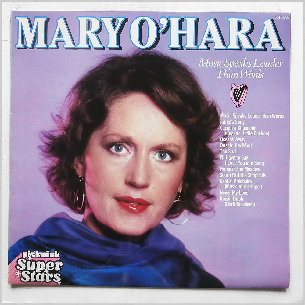 Mary O'Hara - Music Speaks Louder Than Words  (SSP 3083) 