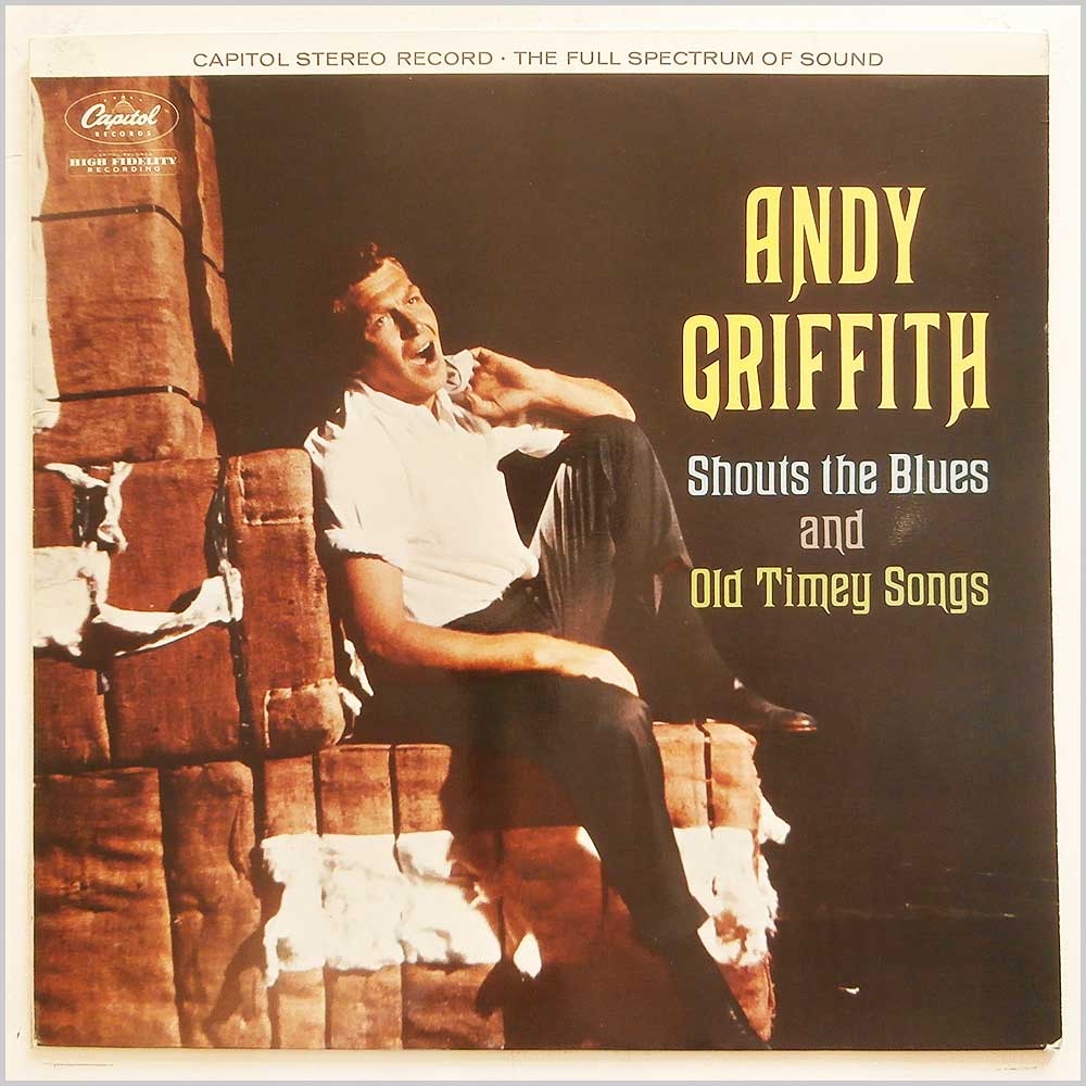 Andy Griffith - Andy Griffith Shouts The Blues and Old Timey Songs  (ST 1105) 